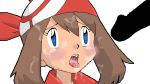  animated animated_gif bloggerman brown_hair cum facial game_freak gif haruka_(pokemon) humans_of_pokemon lowres may_(pokemon) nintendo pokemon pokemon_(anime) pokemon_diamond_pearl_&amp;_platinum pokemon_dppt tongue 