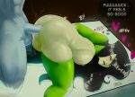  anal anal_penetration ass big_breasts doggy_position erect_nipples erect_penis kim_possible shego stockings thick_thighs 