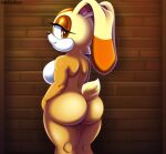 1girl aged_up ai_generated anthro ass ass_focus big_ass breasts bubble_butt bunny_ears bunny_girl cream_the_rabbit darkeffect dat_ass donut_anus female female_only furry lagomorph looking_back mobians.ai nude presenting_hindquarters rabbit rear_view sega sideboob solo sonic_the_hedgehog_(series)