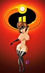  big_breasts erect_nipples gloves helen_parr mask shaved_pussy the_incredibles thigh_high_boots thighs 
