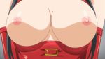 animated animated_gif big_breasts bloods_inraku_no_ketsuzoku_2 bounce bouncing_breasts breast_focus breasts female gif lowres nipples poro sagimiya_kaguya