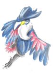  honchkrow pitch-black-crow pokemon 