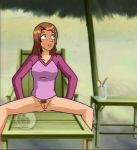  bottomless diana_lombard martin_mystery pubic_hair pussy spread_legs uncensored 