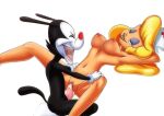 1boy 1girl 1girls animaniacs anthro anthro_on_human ass bbmbbf breasts closed_eyes cum cum_in_pussy cum_inside hello_nurse human lipstick male male/female navel nipples nude open_mouth palcomix penis pussy sex teeth tongue vaginal_penetration vaginal_sex warner_brothers yakko_warner