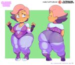  1girl big_ass breasts cuddlecore front_view glimmer_(she-ra) hips multiple_angles netflix rear_view she-ra_and_the_princesses_of_power she-ra_princess_of_power shortstack solo_female thick thick_ass thick_legs thick_thighs wide_hips 