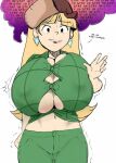  aged_up big_breasts blonde blonde_hair breasts cosplay disney disney_channel disney_xd english_text gravity_falls huge_breasts long_hair maydrawfag pacifica_northwest text top_heavy wendy_corduroy wendy_corduroy_(cosplay) 