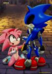  amy_rose bbmbbf metal_sonic mobius_unleashed palcomix rosy_the_rascal sega sonic_the_hedgehog_(series) 
