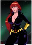 1girl avengers big_breasts black_widow breasts comic_book_character female_focus female_only ghostlessm green_eyes high_res long_hair marvel marvel_animated_universe mature mature_female natasha_romanoff patreon patreon_paid patreon_reward red_hair solo_female solo_focus superheroine tagme the_avengers:_earth&#039;s_mightiest_heroes