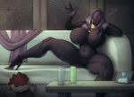  1girl absurd_res breasts cleavage devil_hs female_only high_res huge_breasts looking_at_viewer mass_effect quarian spread_legs tali&#039;zorah_nar_rayya 
