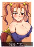 1girl big_breasts breasts cleavage clothed_female corset dragon_quest dragon_quest_viii female female_focus female_only huge_breasts human jessica_albert jessica_albert_(dragon_quest) kiazumax long_hair pigtails red_eyes red_hair solo_female solo_focus sorceress square_enix teen video_game_character video_game_franchise