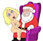  ass breasts erect_nipples family_guy make_over_meg meg_griffin nude santa_claus thighs 