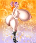  gigantic_ass gigantic_breasts hourglass_figure naruto naruto_shippuden rtenzo_(artist) sakura_haruno 