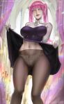  1girl 1girl 1girl big_breasts big_breasts breasts female_only fire_emblem fire_emblem:_three_houses garreg_mach_monastery_uniform hilda_valentine_goneril long_hair looking_at_viewer nintendo panties pantyhose ragecndy solo_female solo_focus tagme video_game_character video_game_franchise white_panties 