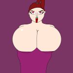 big_breasts breasts jojo&#039;s_bizarre_adventure looking_at_viewer meryl_mei_qi spicier_drip the_jojolands tongue tongue_out