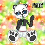 bomboo chibi cute panda peter