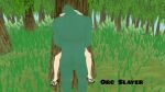 big_ass big_breasts blue_hair clothed gif gif green_skin no_sound sex standing