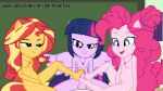  equestria_girls futa nude pinkie_pie ponetan sunset_shimmer tagme twilight_sparkle young_adult 