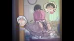  1boy 1girl age_difference anal anal_penetration big_breasts big_penis black_eyes black_hair bouncing_ass bouncing_breasts bubble_butt cowgirl_position doraemon girl_on_top loop male/female manilla moaning mother_&amp;_son nobita_nobi tamako_nobi thick_thighs video 