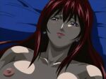  anime bed bedroom bible_black big_breasts bouncing_breasts brunette gif hentai hiroko_takashiro nude_female nudity on_bed red_hair redhead takashiro_hiroko 