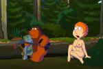  blackzacek breasts crossover erect_nipples ewok family_guy lois_griffin nude star_wars thighs 
