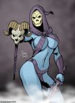  bikini enchantae_(artist) gender_bender genderswap genderswap jordi_bayarri masters_of_the_universe skeletor skull 