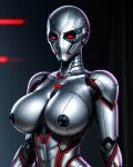1girl ai_generated breasts female_ultron gender_bender genderswap genderswap_(mtf) marvel marvel_comics nightmare_waifu robot robot_girl ultron upper_body