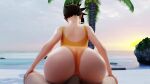  1boy 1girl anal anal_penetration big_breasts big_penis bouncing_ass bouncing_breasts brown_eyes brown_hair bubble_butt grand_cupido hentaivr male_pov moaning overwatch reverse_cowgirl_position thick_thighs tracer_(overwatch) 