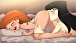  ass kim_possible kimberly_ann_possible lesbian_sex pussy_juice pussylicking shaved_pussy shego thighs yuri 