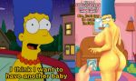  big_ass condom condom_wrapper edit looking_at_viewer marge_simpson milf text the_simpsons yellow_skin 