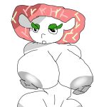big_breasts cherichou florges massive_breasts plant pokemon redraw white_skin