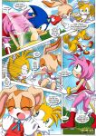 amy_rose bbmbbf cream_the_rabbit miles_&quot;tails&quot;_prower mobius_unleashed palcomix pantyshot sega sonic_the_hedgehog sonic_the_hedgehog_(series) tagme tails_the_fox