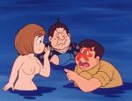in_water mai_machiko maicching_machiko-sensei maruko&rsquo;s_aunt maruko&rsquo;s_uncle miss_machiko nude_female nude_male water