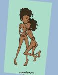  2_girls crazystorm_165 dark-skinned_female dark_skin female/female female_only nude pussy storybooth tagme yuri 