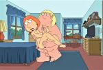  ass blackzacek breasts chris_griffin erect_nipples erect_penis family_guy huge_penis incest lois_griffin mother_&amp;_son nude shaved_pussy thighs 