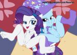 equestria_girls my_little_pony older older_female ponetan rarity trixie_(mlp) young_adult young_adult_female young_adult_woman
