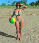  beach beach_ball bikini crisdark81 tagme 