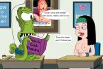  american_dad breasts crossover eaten_alive family_guy hayley_smith kang lois_griffin the_simpsons vaginal 