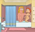  blackzacek breasts erect_nipples erect_penis family_guy horatio_(family_guy) huge_penis lois_griffin nude pubic_hair pussy thighs 