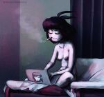  angry computer creepy_susie night nipples nude smoking the_oblongs 