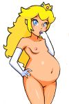  alcnx female nintendo pregnant princess_peach super_mario_bros. 