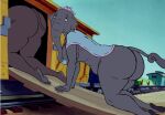  anthro anthroelephant ass big_ass big_breasts dumbo elephant giddy giddy_(dumbo) mrsjumbo mrsjumbo_(dumbo) train 