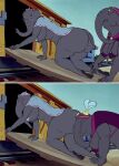  anthro anthroelephant ass big_ass big_breasts dumbo elephant matriarch mrsjumbo mrsjumbo_(dumbo) pachyderm train 