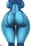  1girl apple_butt ass ass_focus big_ass big_breasts bodysuit breasts bubble_ass bubble_butt butt_focus butt_shot clothed_female curvy dat_ass female_focus female_only from_behind gray_impact hanging_breasts huge_ass huge_breasts human mature mature_female metroid nintendo samus_aran sexy sexy_ass simple_background skin_tight smelly_ass solo_female solo_focus standing tagme thick_thighs thigh_gap video_game_character video_game_franchise wide_hips zero_suit 