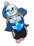 animated_skeleton blue_penis bottom_sans clothed crying crying_with_eyes_open ectopenis embarrassed fully_clothed madkhat male male_only pants_unzipped penis penis_out precum sans sans_(undertale) skeleton solo_male tears transparent_background uke_sans undead undertale undertale_(series) unzipped unzipped_pants