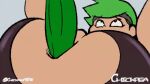  1girl 1girls 2020 anal anal_mating_press anal_penetration anal_sex anonymous ass big_ass blue_background cartoon_network chickpea colored faceless_male female_penetrated gif gif gif green_guts green_hair green_penis male_on_female male_penetrating male_penetrating_female ok_k.o.!_let&#039;s_be_heroes sex shortstack simple_background straight uncensored 