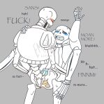 2020s 2022 2boys 2d 2d_(artwork) anal animated_skeleton artist_name artist_watermark begging_for_more blue_blush blush blush_lines blushing_male bottom_sans bottomless bottomless_male brother brother/brother brother_and_brother brother_penetrating_brother brothers carrying_another carrying_partner carrying_position clothed clothing comic_sans cussing digital_media_(artwork) dominant dominant_male duo ectoplasm empath__life english_text fontcest from_front_position glowing glowing_genitalia grey_background incest male male/male male_only maledom malesub moaning monster orange_blush papyrus papyrus_(font) papyrus_(undertale) papysans partially_colored penetration penetration_from_front profanity sans sans_(undertale) seme_papyrus sex sex_from_front simple_background skeleton solid_color_background stand_and_carry_position standing submissive submissive_male suspended_congress swearing sweat tel_a_friend text top_papyrus twitter uke_sans undead undertale undertale_(series) video_game_character video_games watermark yaoi