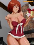  1girl breasts cartoonvalley.com female female_only helg_(artist) indoors mostly_nude panties red_hair redhead short_hair short_red_hair solo tagme w.i.t.c.h. will_vandom 