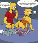  anal ass bart_simpson doggy_position high_heels incest lisa_simpson pants_down penis stockings the_fear the_simpsons yellow_skin 