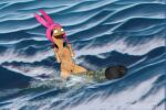 bob&#039;s_burgers lisalover louise_belcher pussy_hair ride sea torpedo weapon wet_body