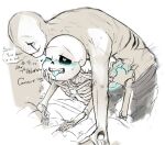 2d 2d_(artwork) animated_skeleton bigger_dom bigger_dom_smaller_sub bigger_male bigger_penetrating bigger_penetrating_smaller blue_blush blue_tongue bottom_sans english_text from_behind gaster gaster_(undertale) heart-shaped_pupils heart_eyes humanoid humanoid_penetrating larger_male larger_penetrating larger_penetrating_smaller male male_penetrating monochrome nude one_eye_closed penetration sans sans_(undertale) sanster seme_gaster sex sex_from_behind skeleton small_sub small_sub_big_dom smaller_penetrated smaller_sub smaller_sub_bigger_dom tesno204 text tongue tongue_out top_gaster topless topless_male uke_sans undead undertale undertale_(series) video_games